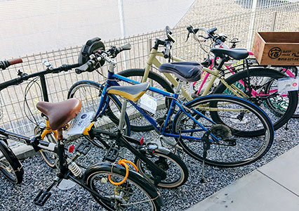 無料レンタサイクル
