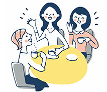 読書をする女性